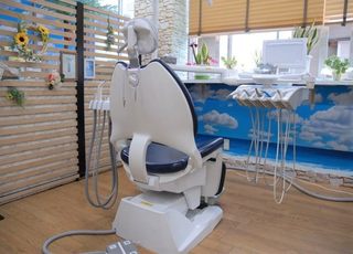 こちらの席で治療を進めてまいります。