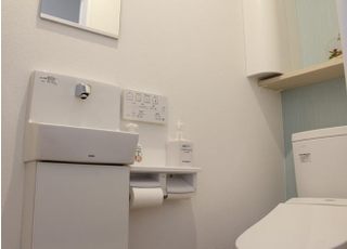 清潔感を心がけているお手洗いです。