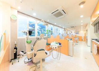 ゆったりとしたスペースを確保した診察室です。