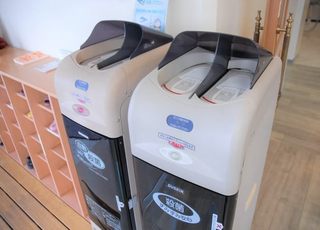 患者さまが使われるスリッパも清潔に保っています。