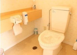 お手洗いです。