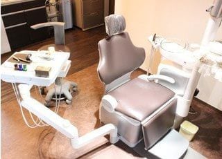 ふかふかの診療チェアです。