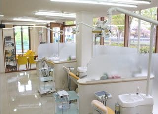 開放的かつプライバシーが保たれている空間です