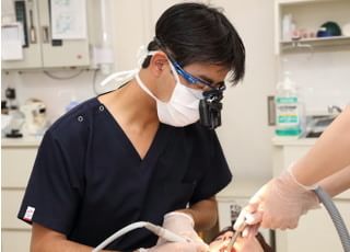 診療風景です。