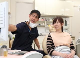 診療風景です。