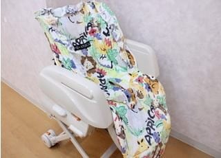 ベビーカーを用意しておりますので、お子さま連れの方もお気軽に来院ください。