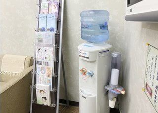 お水はご自由にお飲みください。