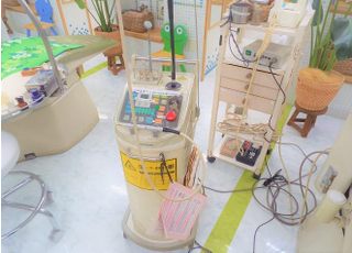 レーザー治療も取り入れております。