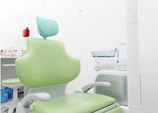 診療チェアです。何でもご相談下さい。