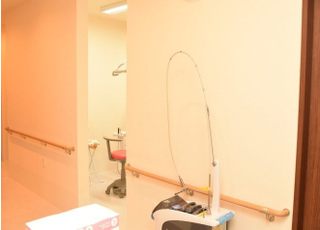 診療室はこのように、一部屋一部屋区切っております。