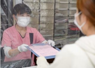 患者さまを笑顔でお迎えしております。