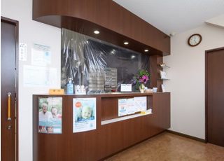 受付の様子です。