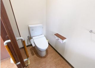 お手洗いもバリアフリー設計です。