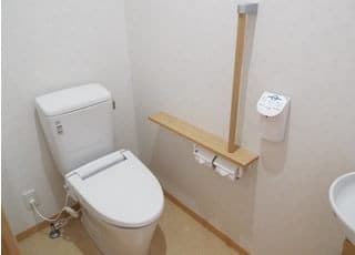 お手洗いは清潔にしております。