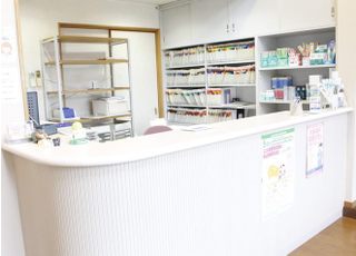 受付はこちらです。