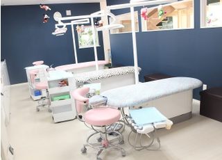 お子様用の診療室です。キッズスペースと隣接しています。