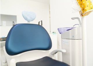 診療チェアです。どんなお悩みもご相談ください。