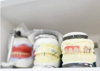 歯の模型をしっかりと作成致します。