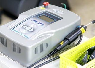 患者さまに落ち着いて治療を受けていただけるよう心がけております。