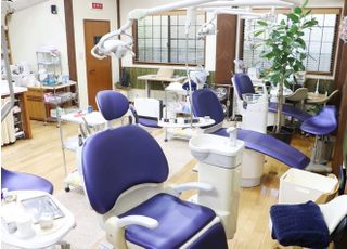 ゆったりとした診療チェアで治療を受けていただけます。