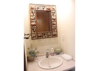 洗面台です。ご自由にご利用ください。