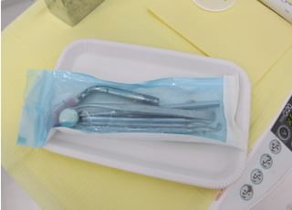 空気に触れないよう滅菌パックに封入しております