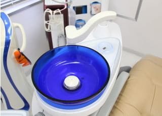 うがいするお水も清潔に保っています。