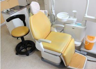 診療チェアです。どんなお悩みもご相談ください。