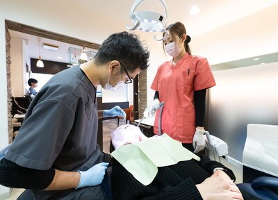 虫歯だけではなく、現在のお口の状況を把握いただいてから治療を行います