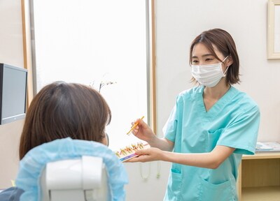 歯周病の進行を食い止めるために、歯のクリーニングと歯磨き指導に力を入れています
