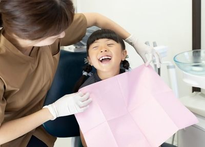 定期的な検診・予防で、むし歯のない歯並びのきれいな永久歯列を目指しましょう