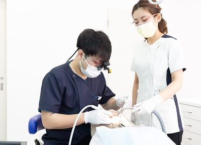 患者さまの負担をできる限り軽減するように努め、歯周病予防を重視した治療を行っています