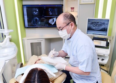 歯科技工士が在籍し、噛み合わせに注力