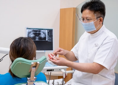 矯正治療を行ってきた歯科医師が担当します