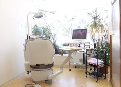 広めの診療室でリラックスできる空間で治療が受けられます