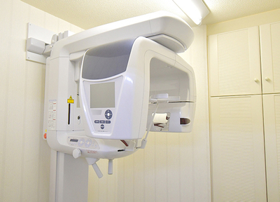 歯科用CTを使用した精密な診査・診断を行っています