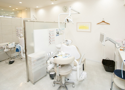 クリーニングは、専用の部屋で担当の歯科衛生士が行います。