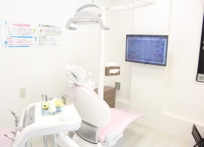 担当歯科衛生士制、予防のための診察室を設置しています