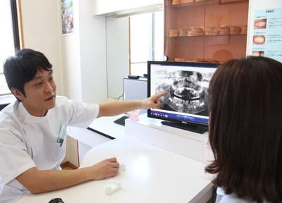 言葉だけではなく目でも見てもらってわかりやすく