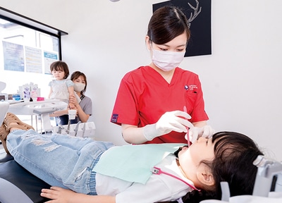 院内づくりにこだわっています