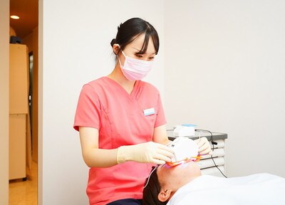 オフィスホワイトニング1回目