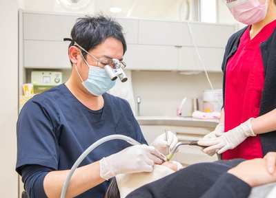 Q.虫歯治療で心がけていることはありますか？