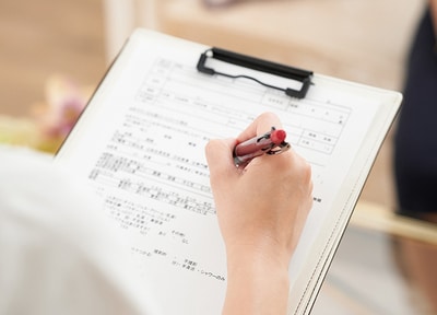 問診・歯の検査