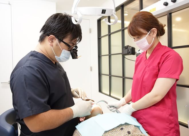 Q.虫歯治療に対する痛みはどんな配慮をしていますか？