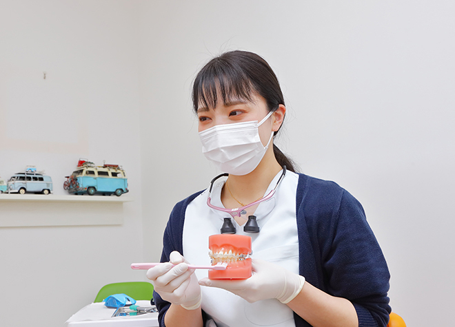 歯科衛生士による担当制。ご家族の皆さまで「予防」の意識を高めていただくことを目指します