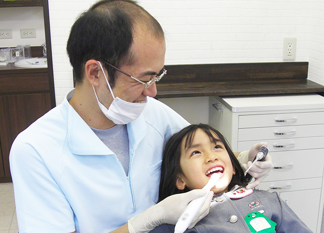 ～小児歯科～ お子さまのできる範囲に合わせて治療を進めます