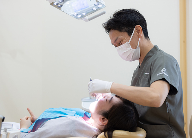 外科治療や再生治療にも対応しておりますので、歯周病でお困りの方もご相談ください