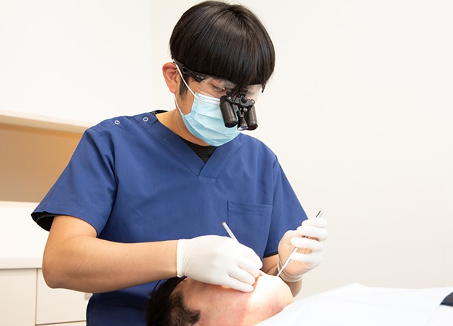 患者さまのご希望に添って、親知らずの抜歯を行います。