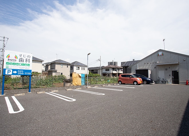 医療法人社団SJN  すじの歯科クリニックふじみ野_駐車場