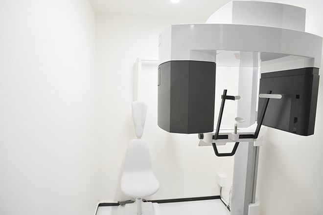 360°の視点で診断が可能な歯科用CT、虫歯を発見する機器を導入